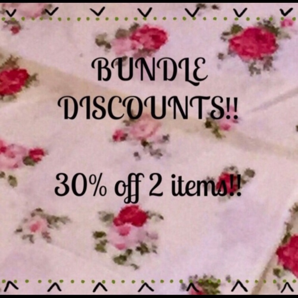 Bundle and save! Bundle and make me an offer!